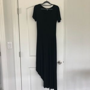 Raven + Lily Asymmetrical Maxi Dress